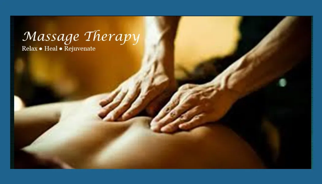 A patient receiving a relaxing back massage